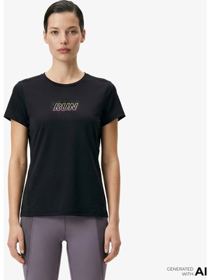 Anta Advanced Running Kadın Siyah T-Shirt.1