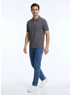 Altınyıldız Classics Antrasit Erkek Comfort Fit T-Shirt 4A9000000002_ATR
