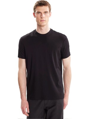 Ted Baker Siyah Erkek  T-Shirt TBMRTS2068