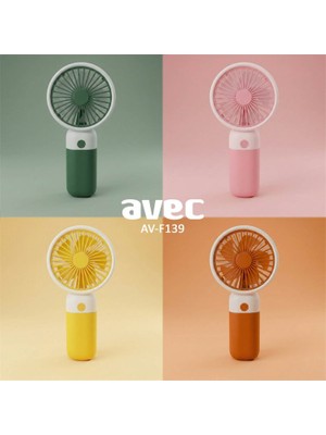 Avec AV-F139 USB Şarjlı Mini Fan