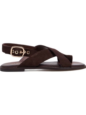 Ted Baker Kahverengi Kadın Sandalet TBSS26FSHO011150