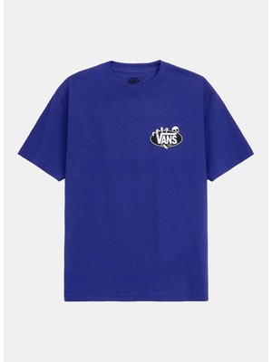 Vans Mavi Erkek Çocuk Baskılı T-Shirt VN000VW4FRX1-SHOW Off Ss