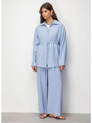 Mizalle Mavi Kadın Tunik M2MZ1030210250