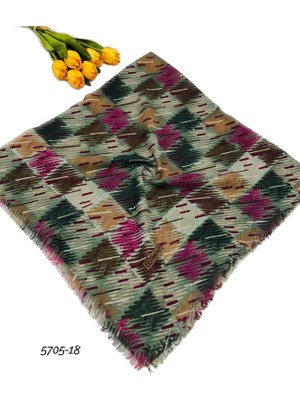 5705 Flamlı Pamuk Eşarp