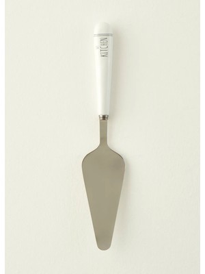 My Kitchen Çelik Spatula Beyaz (25,7x4,8x1,3 Cm)