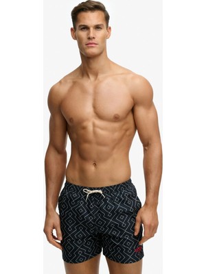 Superdry Lacivert Erkek Şort Mayo
