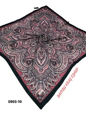 Dolce Desenli Bambu Eşarp