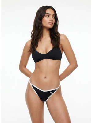 Guess Siyah Kadın Baskılı Bikini Alt E6GO20MC04R-JBLK