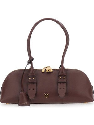 Pinko Omuz Çantası, Standart, Bordo