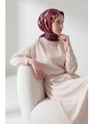 Silk Home Soft Eşarp Perla Kırmızı 90X90