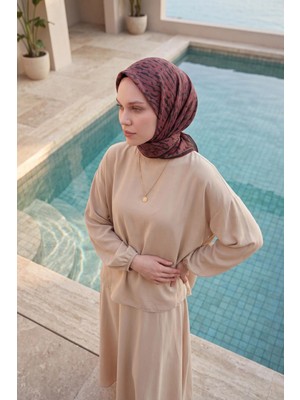 Silk Home Soft Eşarp Flow Antrasit