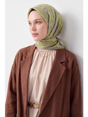Silk Home Soft Eşarp Flow Gri