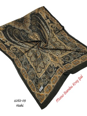 4262 Mono Bambu Kraş Şal