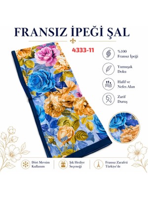 Sedef Fransız İpeği Şal