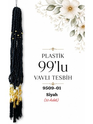 Sedef Plastik Vavlı Tesbih