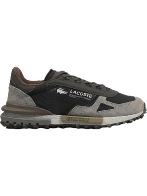 Lacoste Elite Active 225 4 Sma Leather Mens Sneaker Hakiki Deri Erkek Günlük Spor Ayakkabı Siyah