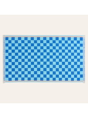 Zsa Zsa Zsu Vıseu Mavi Plaj Havlusu 90x150 Cm