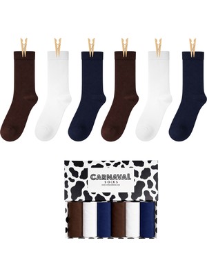 Carnaval Socks Carnaval Classic Warm 6’lı Erkek Soket Çorap Seti / Premium Günlük Seri