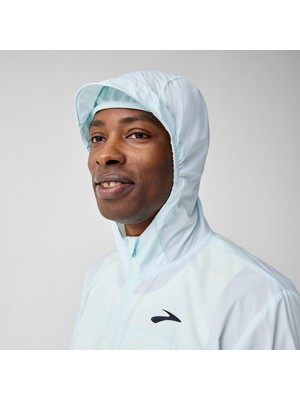 Brooks Canopy Packable Jacket Erkek Mavi Ceket 211564445