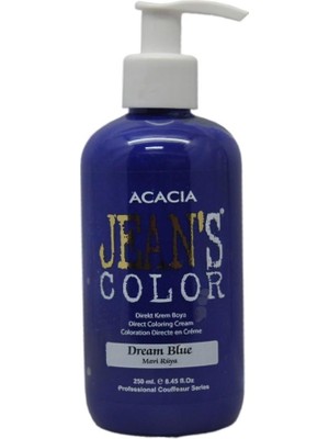 Jeans Color Su Bazlı Amonyaksız Saç Boyası Dream Blue Mavi Rüya