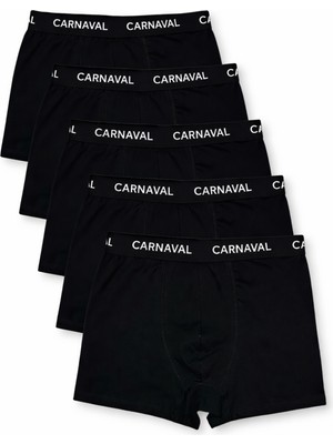 Carnaval Socks Carnaval Black Erkek Boxer 5’li Set