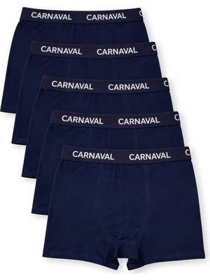 Carnaval Socks Carnaval Dark Blue Erkek Boxer 5’li Set