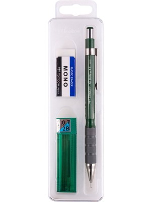 Tombow Yeşil Sh-300 Grip 0.7 mm P.kutulu Set