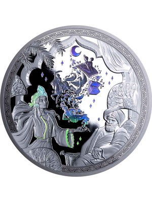 Mdm Agakulche 1001 Gece Masalları Gümüş Sikke Coin