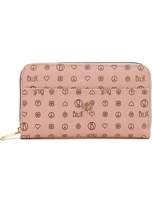 Bilik Deri Monogram Kadın Cüzdan
