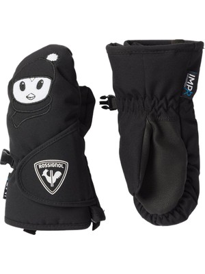 Rossignol L3 Baby Impr Unisex Çocuk Siyah Eldiven