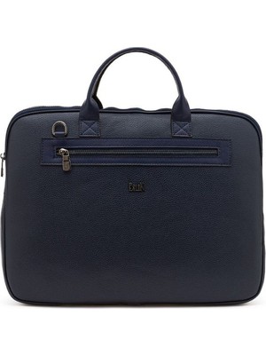 Bilik Deri Logo Detaylı Unisex Laptop & Evrak Çantası