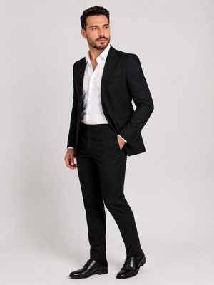 Classics Men Erkek Italyan Kesim Yarım Astar Blazer Ceket Klasik ve Modern Şıklık - 7731