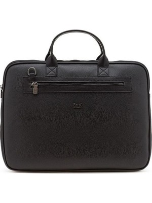 Bilik Deri Logo Detaylı Unisex Laptop & Evrak Çantası