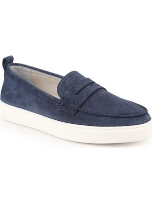 Libero LZ5898 Loafer Detaylı Süet Kalın Eva Taban Kadın Sneaker / Slip-On