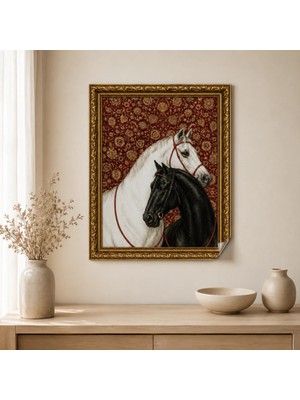 Akıllı Kağıt Statik Tutunma Özellikli Tablo - Poster Hayvan (Model-30)