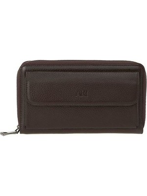 Bilik Deri Kahve Rölax Deri Unisex Portföy & Clutch Çanta Ar P-706