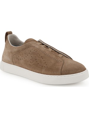 Libero LZ5885 Nokta Delik Detaylı Bağcıksız Süet Hafif Eva Taban Kadın Sneaker