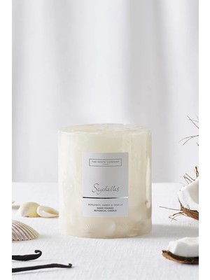 The White Company Seychelles Botanical Orta Boy Dekoratif Kokulu Mum 725 G