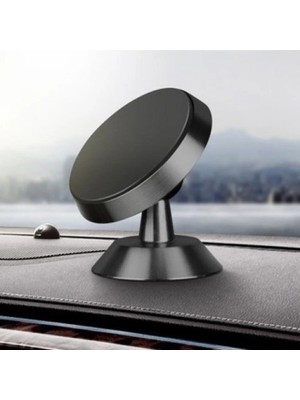 Buççin Online Mağaza Katlanır Manyetik Araç Içi Telefon Tutucu – 360° Dönebilen, Magsafe Uyumlu, Güçlü Mıknatıslı Tasarım