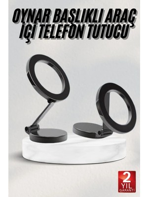 Buççin Online Mağaza Evrensel Manyetik Araç Telefon Tutucu 360° Döner Başlık Çok Renkli