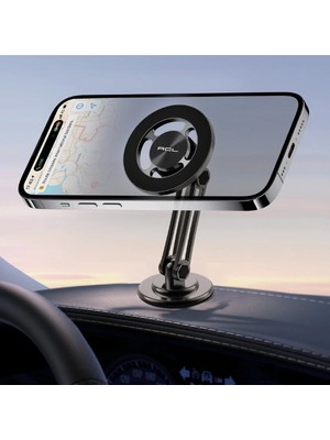 Buççin Online Mağaza Mıknatıslı Katlanabilir Telefon Tutucu - Torpido ve Cam Uyumlu Çok Renkli