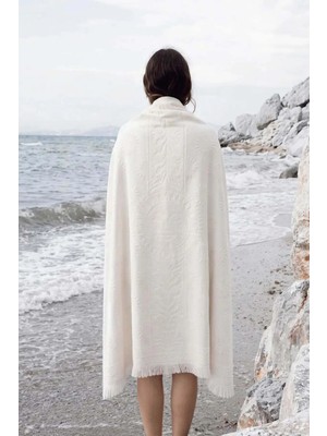 İrya Solara %100 Pamuk Plaj Havlusu 80X170 cm Coconut Cream