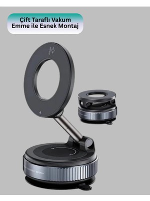 Buççin Online Mağaza Araç Içi Dikiz Aynası Telefon Tutucu 360° Döner Ayarlanabilir Katlanabilir Altın