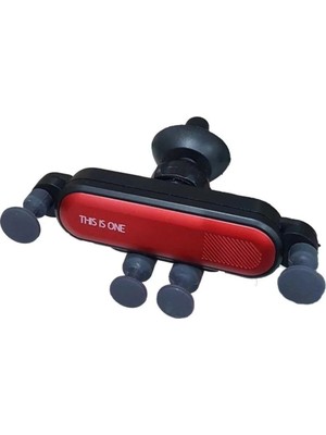 Buççin Online Mağaza 360° Dönebilen Manyetik Araç Telefon Tutucu Sarsıntısız ve Şık Tasarımlı Çok Renkli Metal