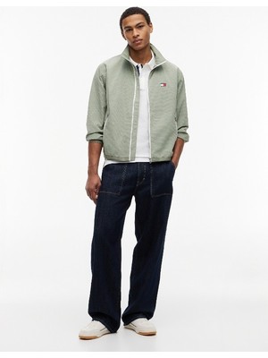 Tommy Hilfiger Tjm Rıpstop Essentıal Jacket Erkek Yeşil Mont - DM0DM23229