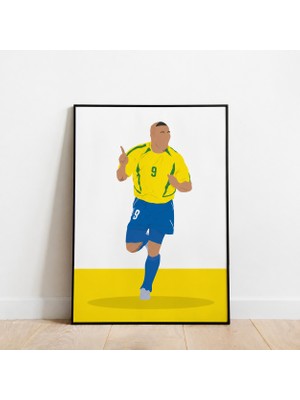 Rabona Fashion R9 Fenomeno Çerçeveli Poster