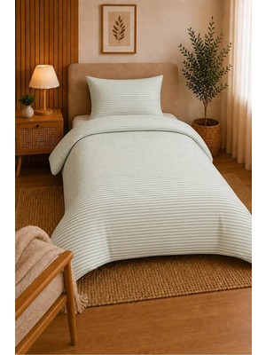 Morlay Softline Serisi | Tek Kişilik Nevresim Seti 160X220 cm Pamuklu Ranforce