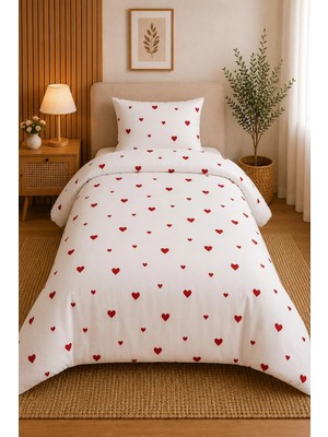 Morlay Softline Serisi | Tek Kişilik Nevresim Seti 160X220 cm Pamuklu Ranforce