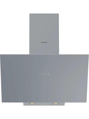 Silverline Flam Ankastre Davlumbaz, Gri Renk, Duvar Tipi, 60 cm