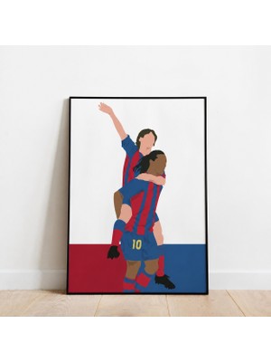 Rabona Fashion Barça Iconic Celebration Çerçeveli Poster
